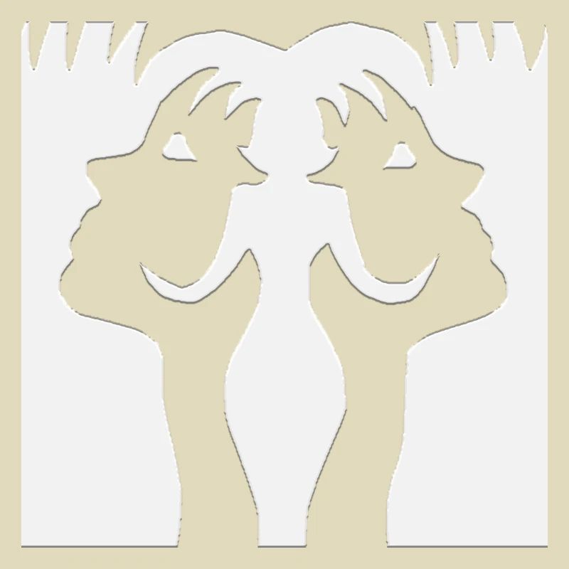 Optical illusion art psychadelic retro forms