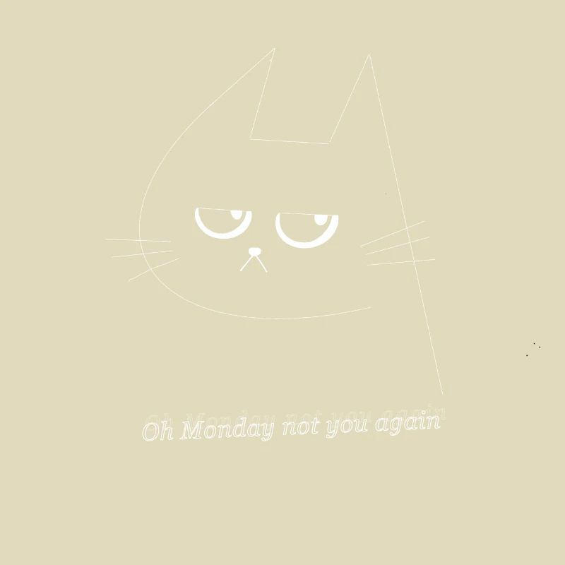 Monday cat