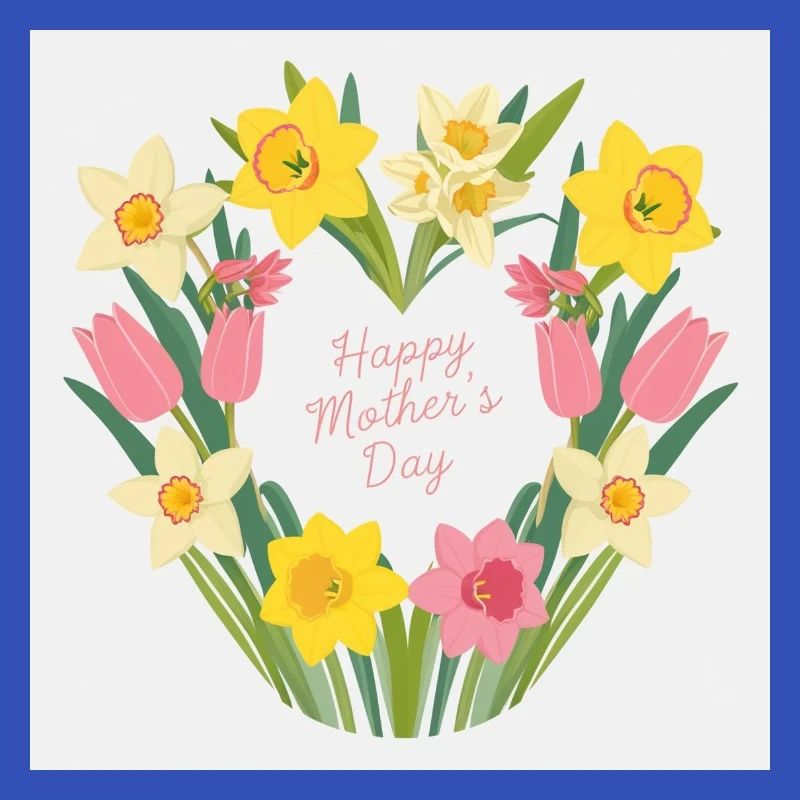 Muttertags Geschenk Blumenstrauß
