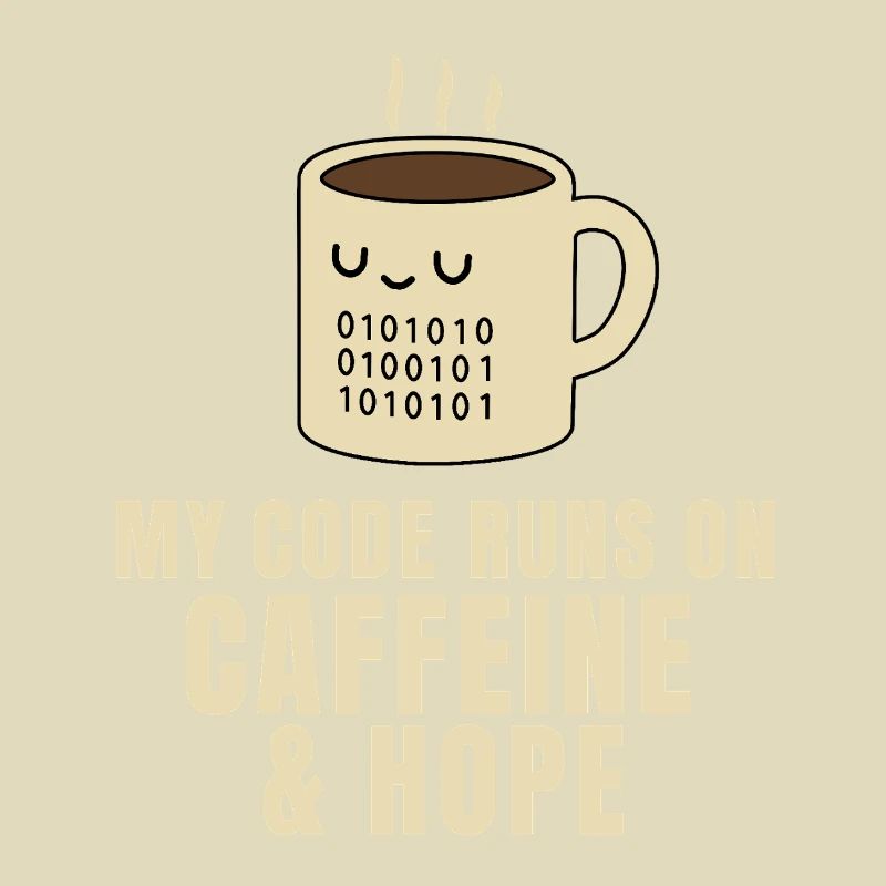 Caffeine & Code – Dev Life Shirt