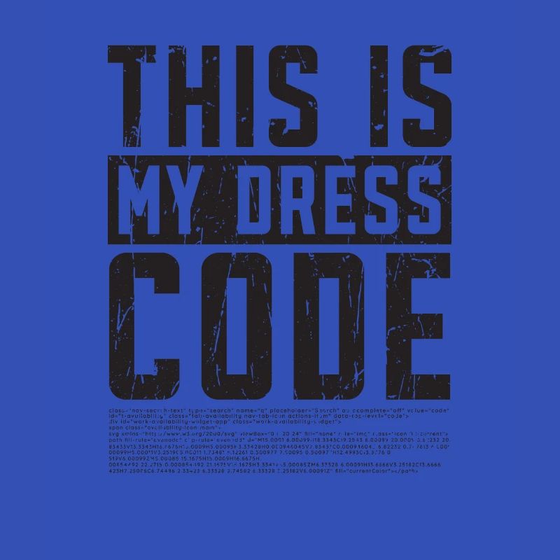 This is my dress code - software developer