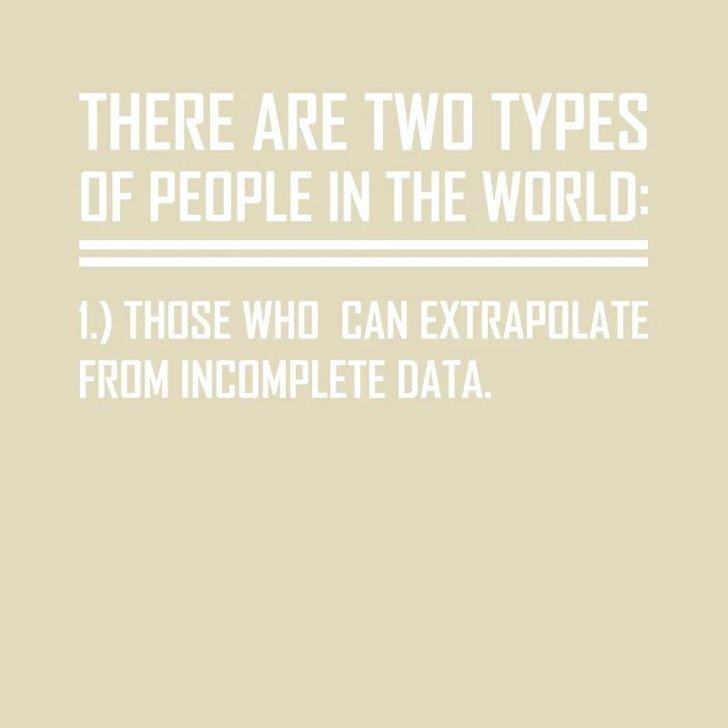 Data extrapolate statistics formula