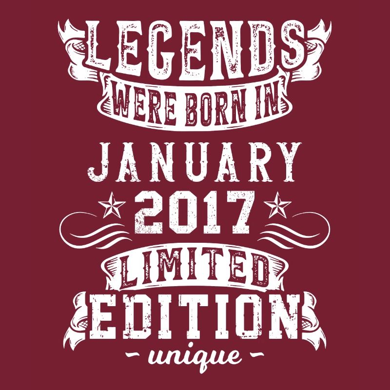 Anniversaire Janvier 2017 Année Edition Limitée