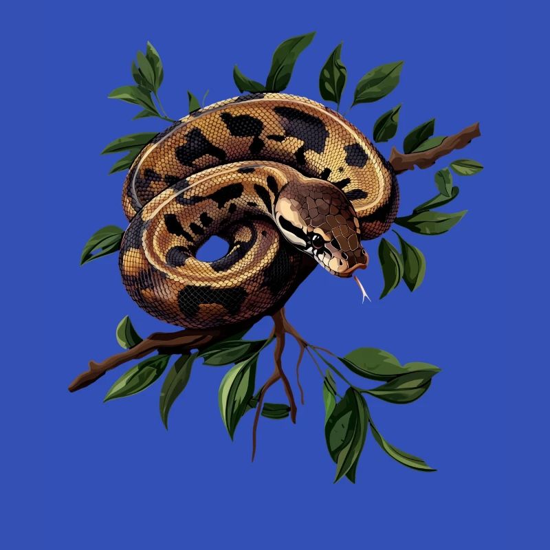 King Python Snakes Lover Terrarium Python