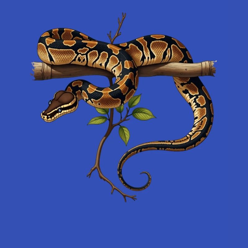 Roi Python Serpents Amoureux Terrarium Python