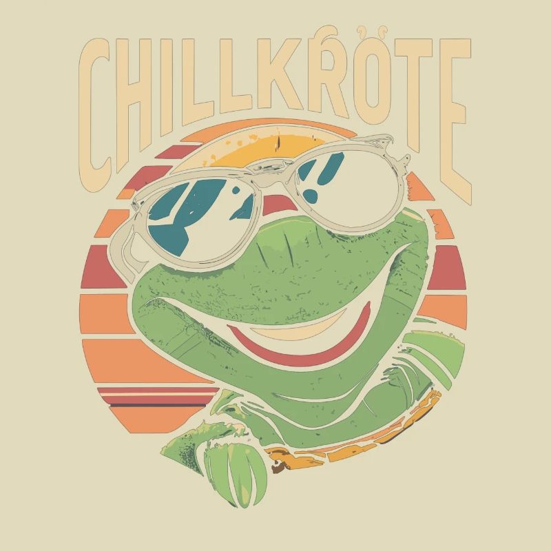 Relaxed turtles Chill toad