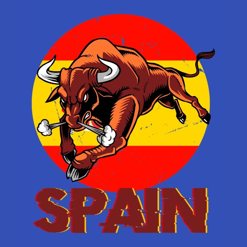 Spain Spanish Flag USA Mallorca Madrid Ameri