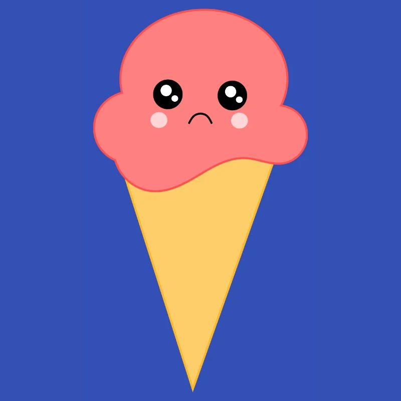 Eis Eiscreme Erdbeereis