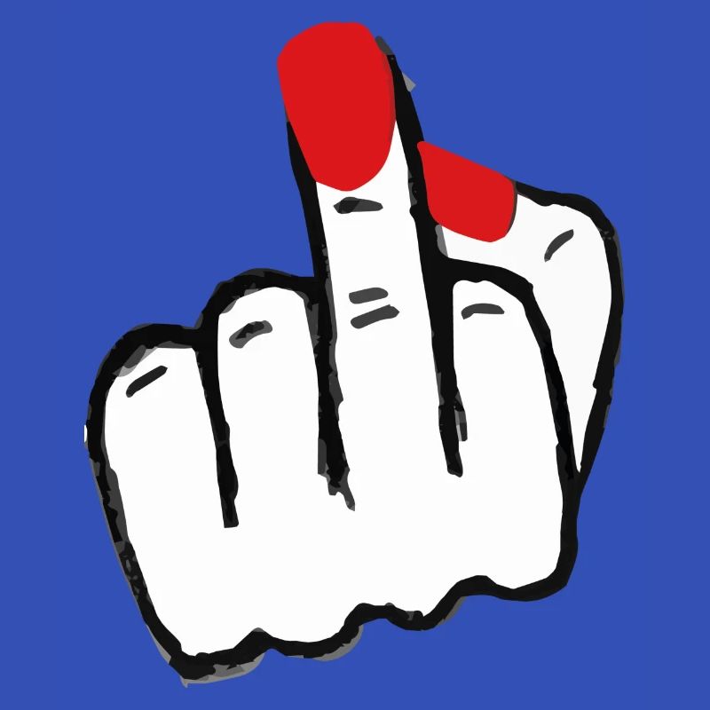 Middle finger