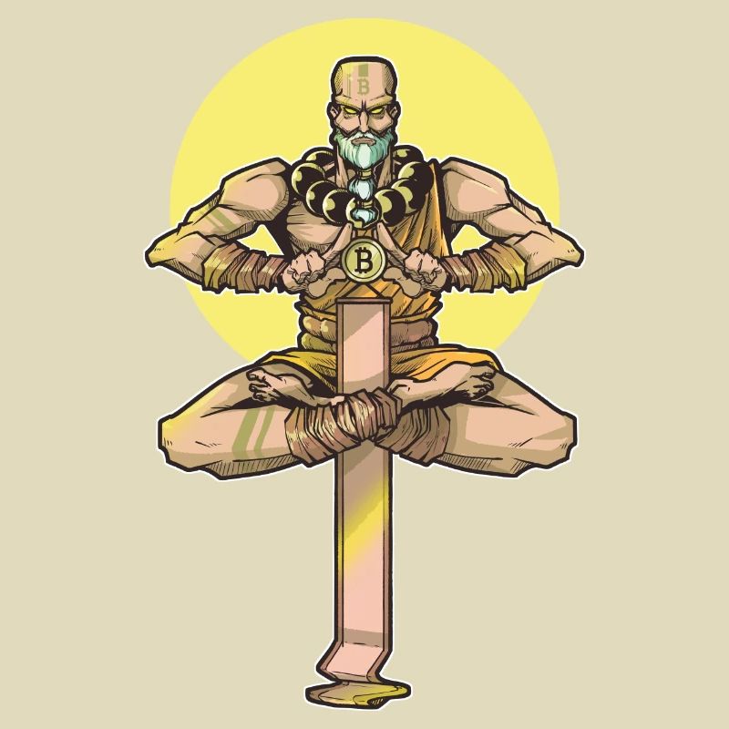 Bitcoin Monk Class RPG Jeu de rôle Table de table