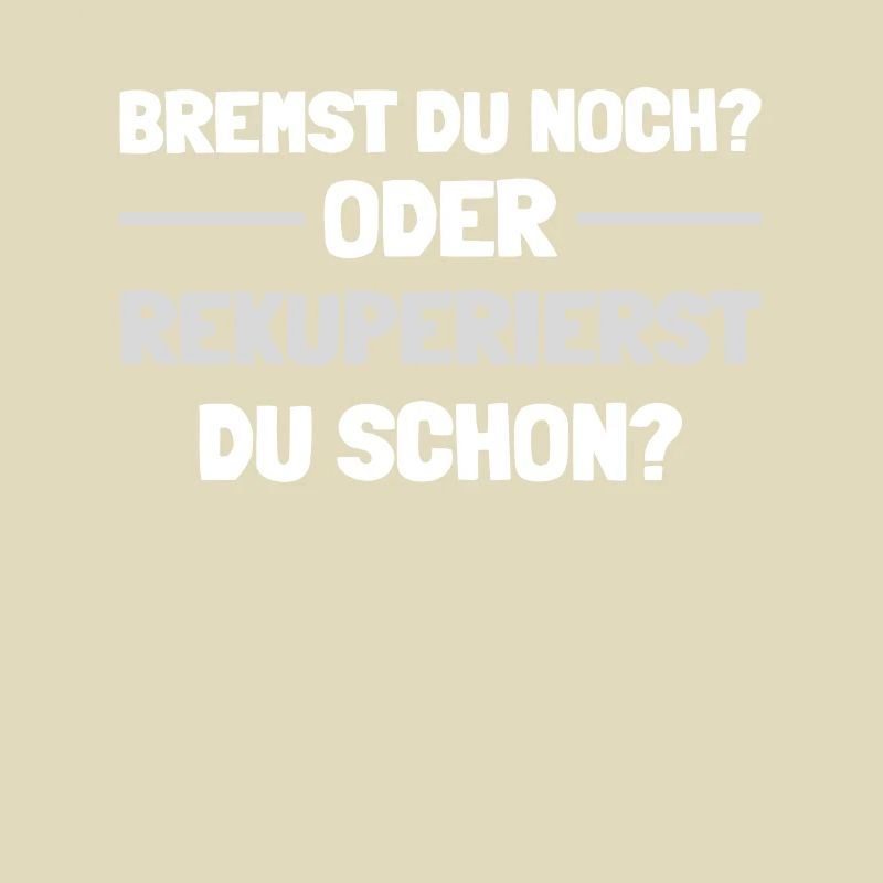 Bremst du noch oder Rekuperierst du schon?