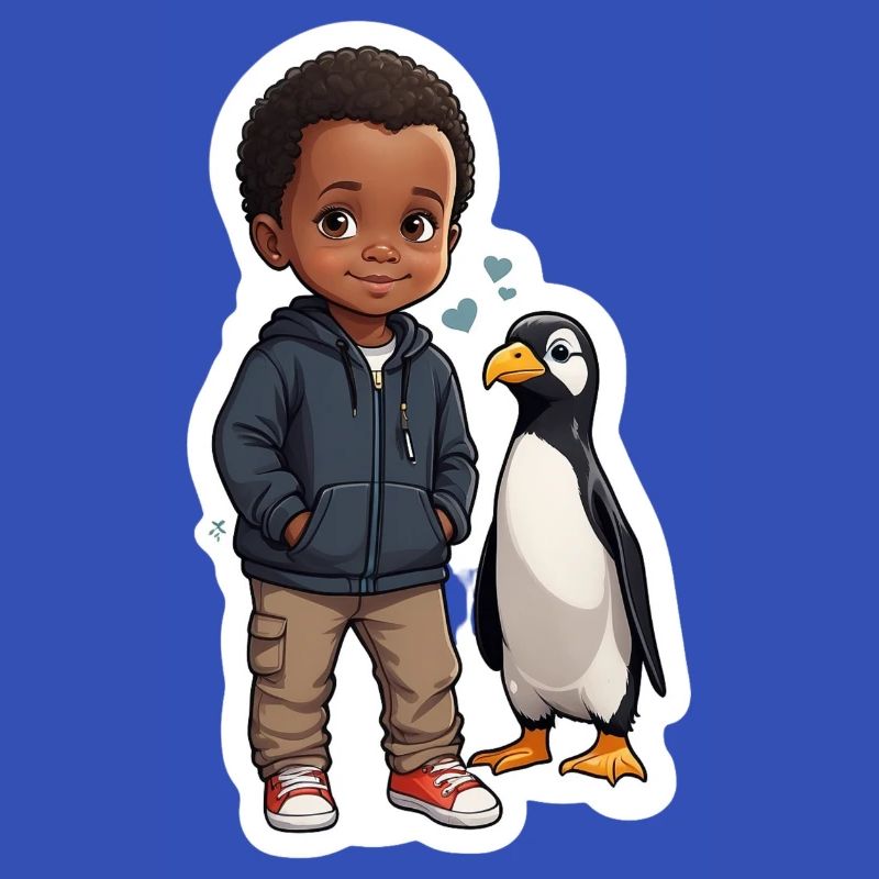 Pinguin Freunde Kind Geschenkidee