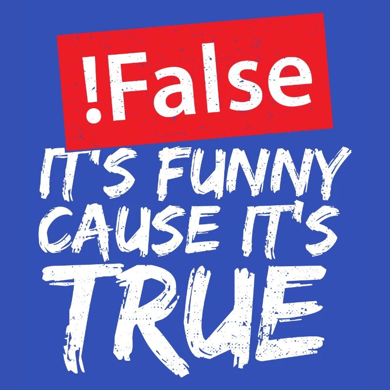False It's Funny Cause It's True - Programming
