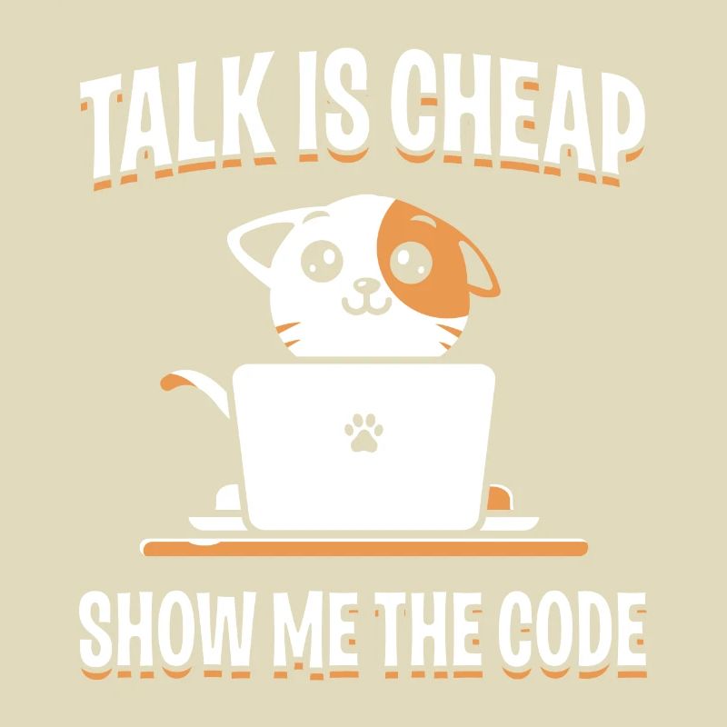 Citation de conception de programmeur impressionnante Montrez-moi le code