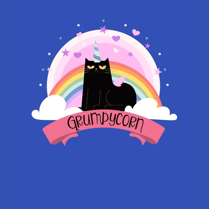 Grumpycorn Grumpy Licorne Chat