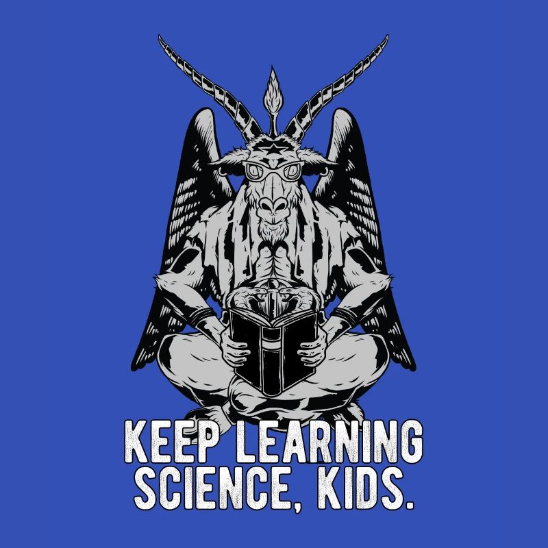 Baphomet Keep learning science Mème