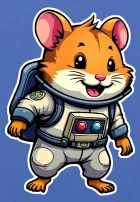 Hamster Astronaut