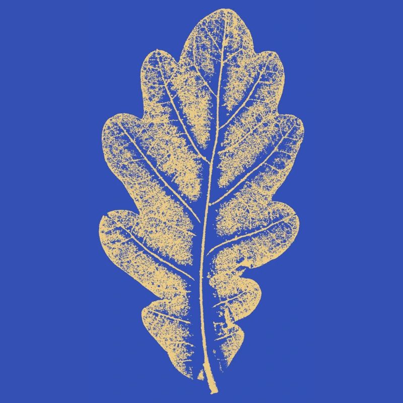 Eichenblatt - Khaki- Blatt/ Eiche/ Baum