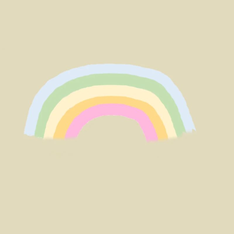 rainbow pastel