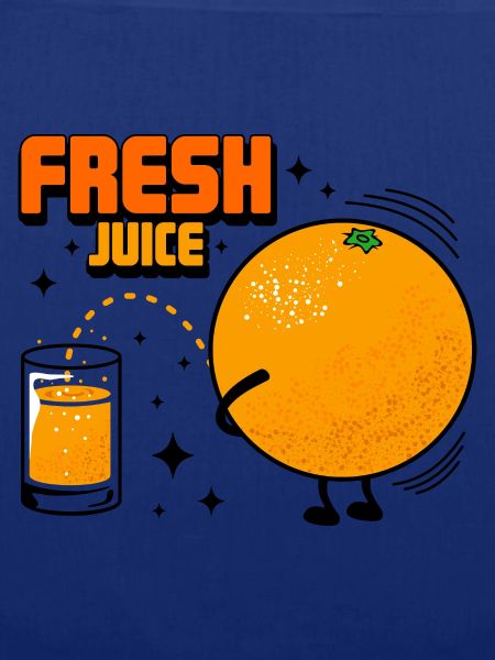 Streich und orange