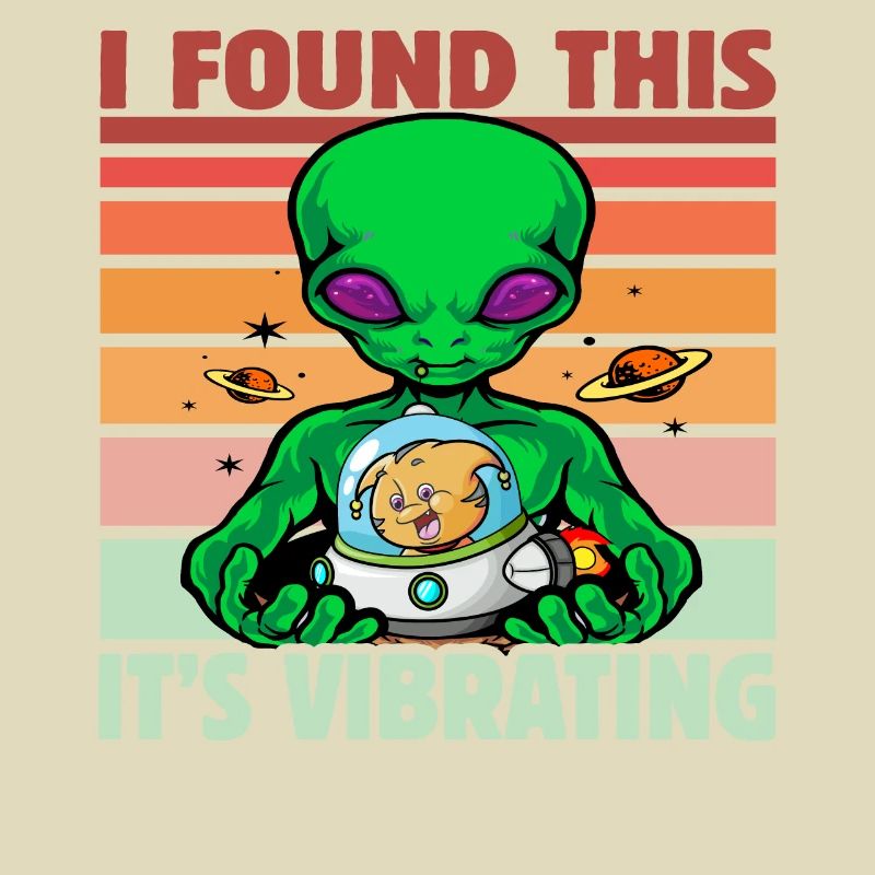 I found this it's vibrating Alien