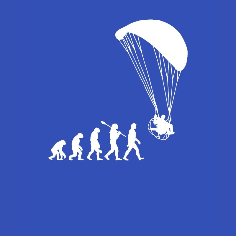 paramotorische Evolution vintage, paramotor