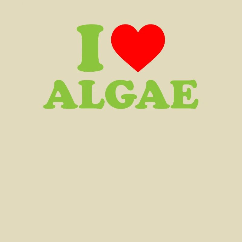 I love algae, algae diatom