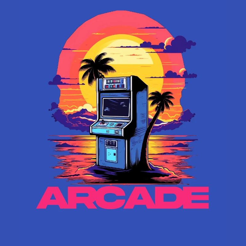 Game Over Arcade-Stil Retro Konsolen-Controller