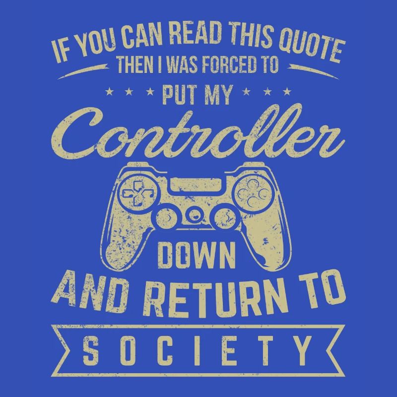 Zocker Geschenk - Gaming Nerd Controller Spiele