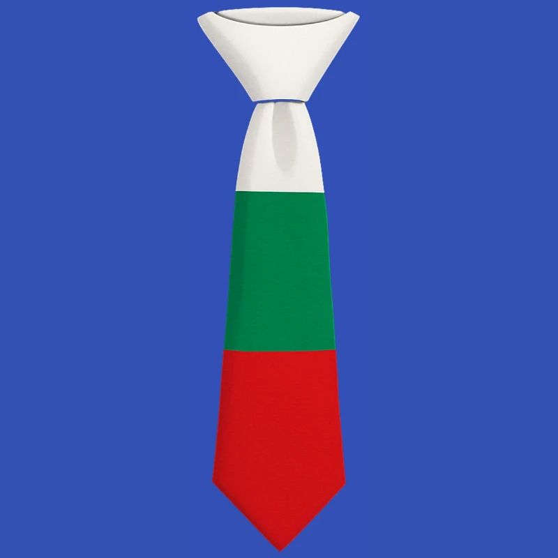 Cravate Bulgarie – Conception du drapeau