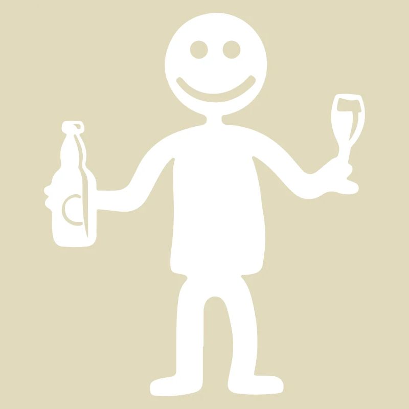 Strichmännchen Bier