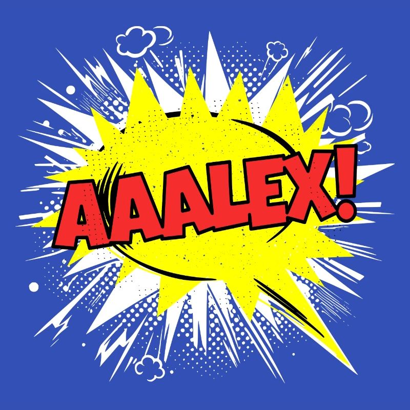 Alex Nom Funny Speech Bubble Aaalex !