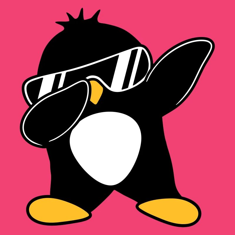 Dabbing Pinguin