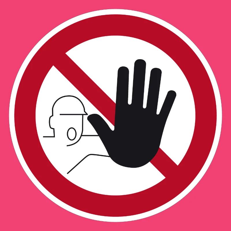 Panneau d'interdiction d'accès
