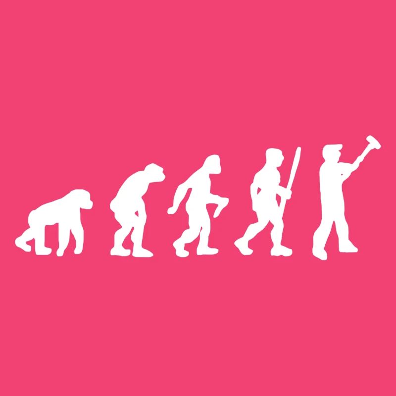 Maler und Lackierer Streichen Evolution Pinsel