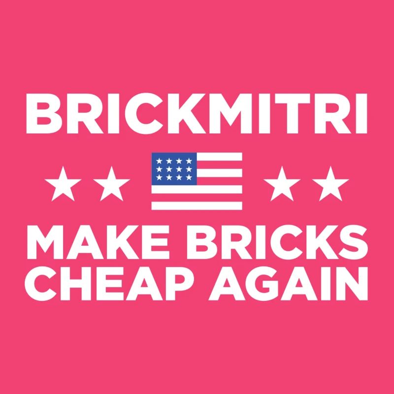 "Make bricks cheap again" Typo2