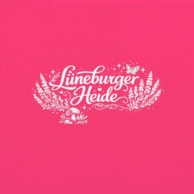 Lüneburger Heide mit Heideblüte