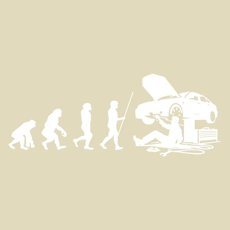 Handwerker Evolution Mechaniker