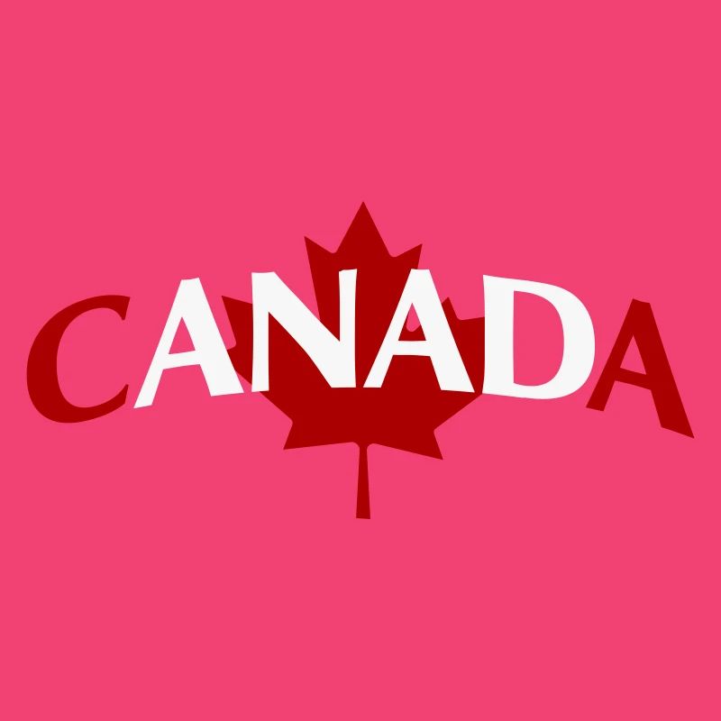 Canada Maple Leaf 2-coloured