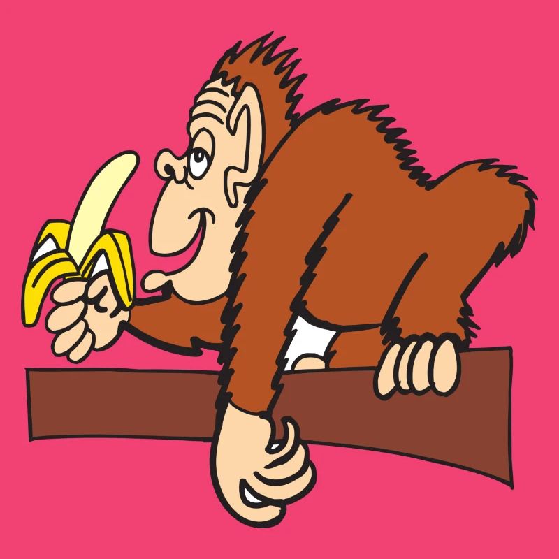 AFFE MIT BANANE!