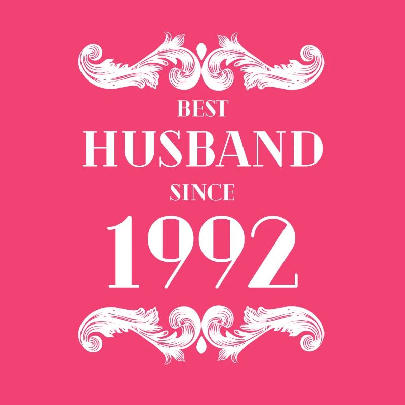 Bester Ehemann seit 1992 Hochzeitstag