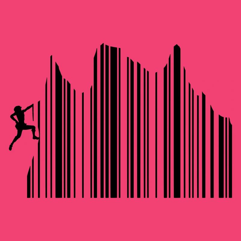 Climbing Climbing Barcode Freeclimbing 1c