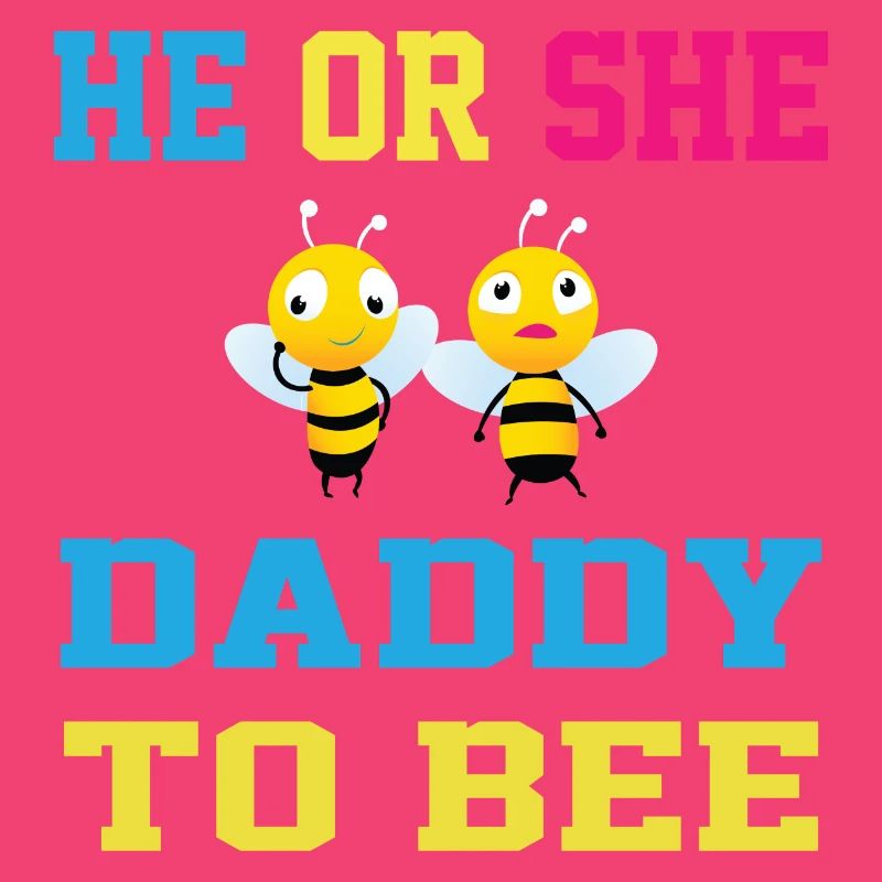 Er oder sie Werdender Vater Bienen Imker