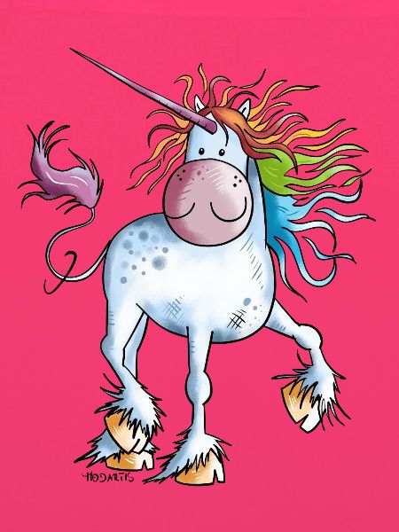 Regenbogen Einhorn