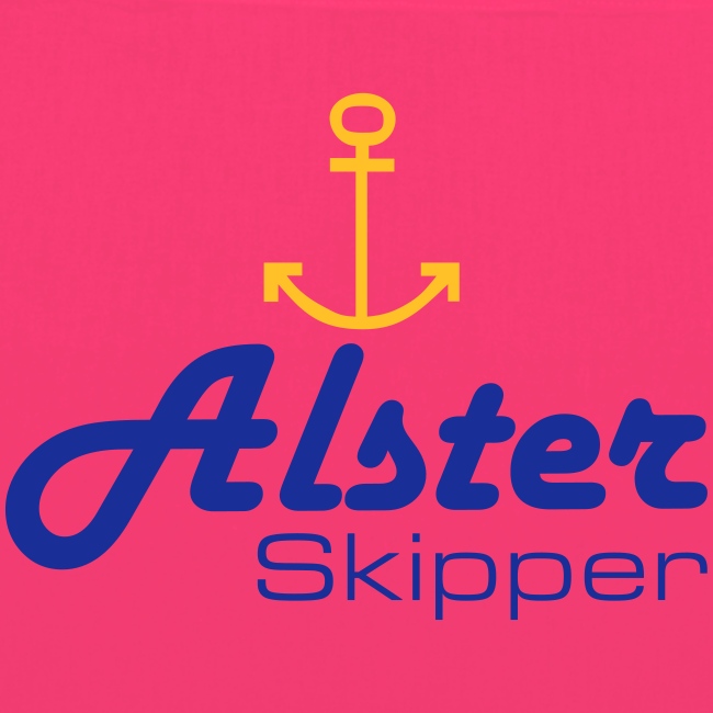 Hamburg maritim: Alster Skipper mit Anker