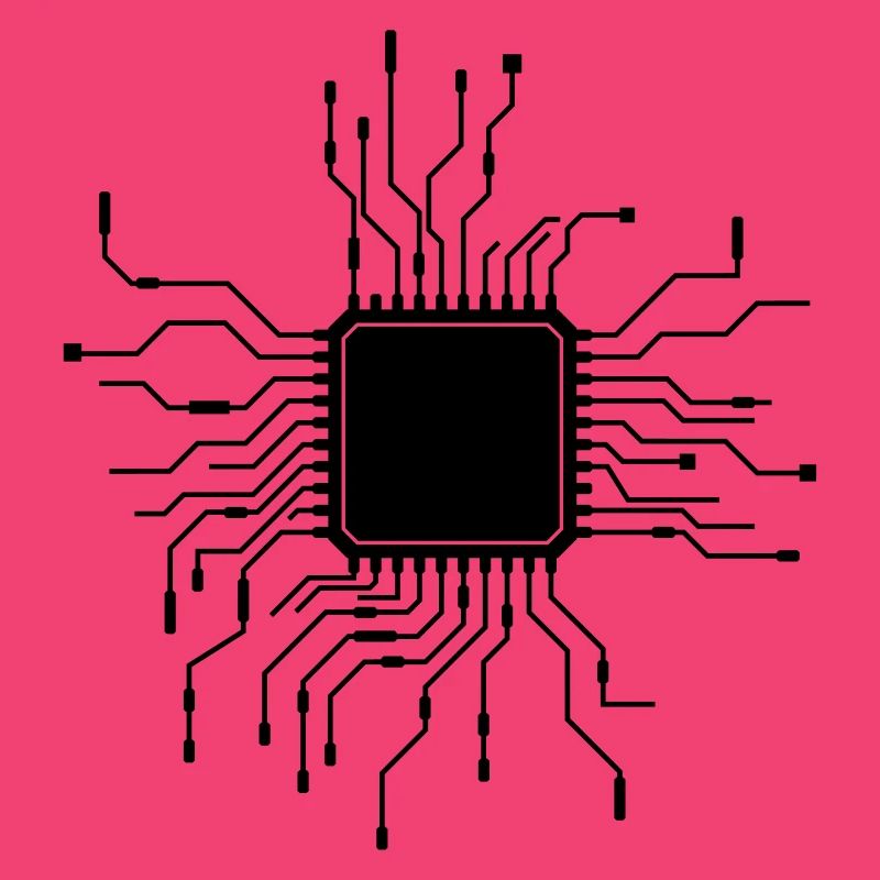 processor cpu wires wire cabling computer