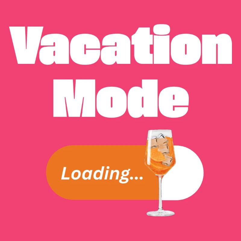 Vacation Mode On – Spritz with Loading Bar (light)