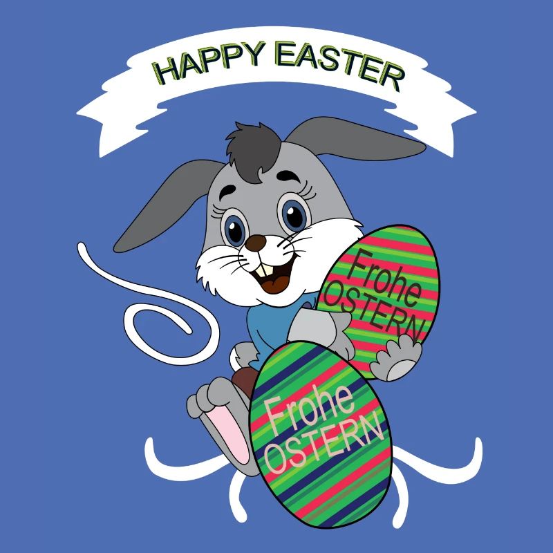 HAPPY EASTER, Easter , Coloured Easter Eggs