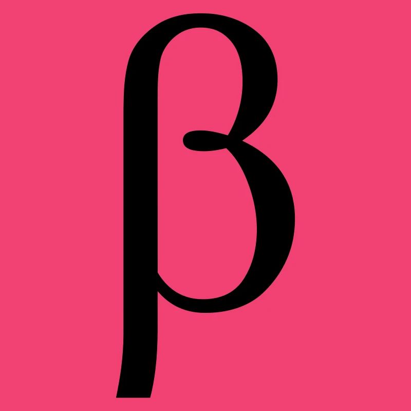 Beta griechischen Buchstaben