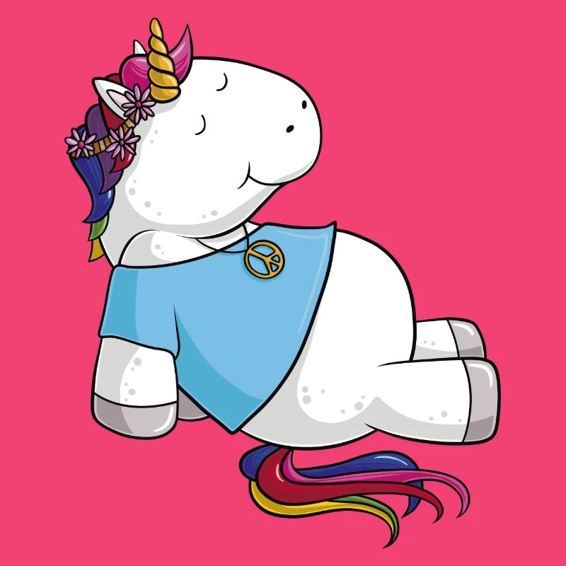 Hippie Einhorn Comic
